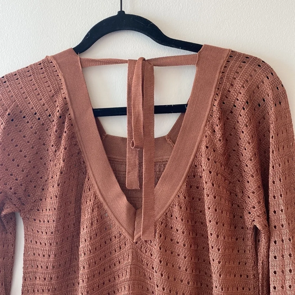 Free People Prancing In Pointelle Bodysuit